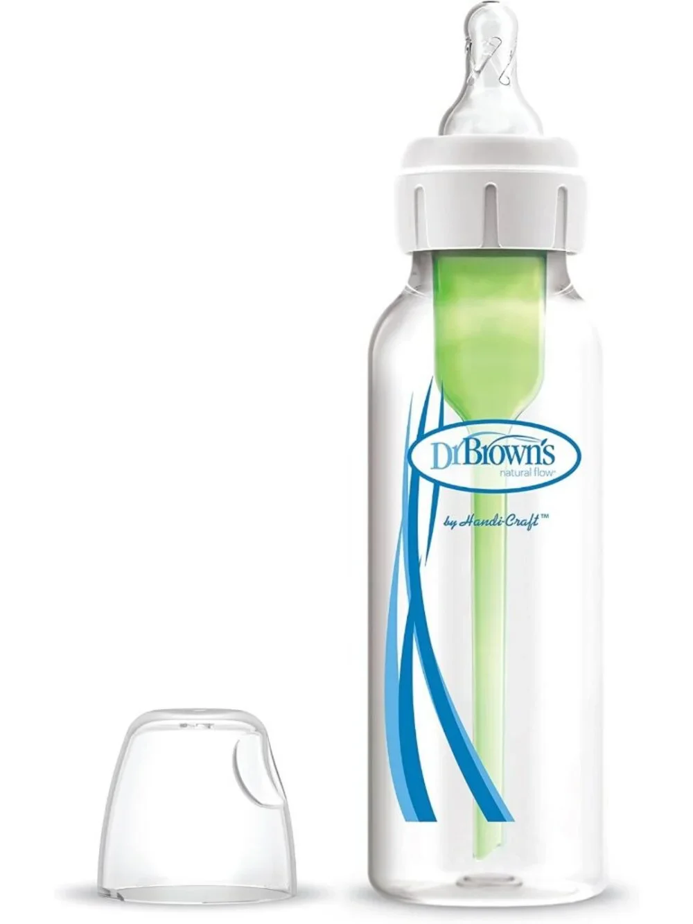 Anti-Colic Bottle & Sippy Cup Gift Set | Soft Silicone Spout & Handles, Travel